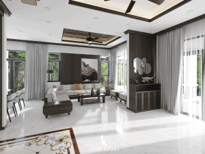 kiến xanh - góc khác phòng khách