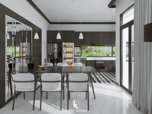 Kiến Xanh - bàn ăn