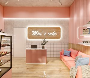 thiết kế thi công tiệm bánh vũng tàu