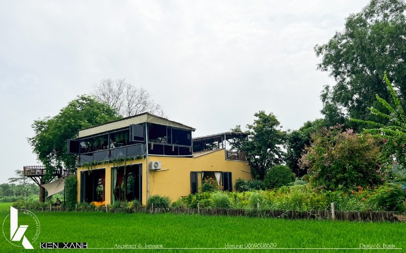 Ngoài thưởng thức cafe, khách hàng được trải nghiệm hoà mình vào thiên nhiên chân thực nhất khi đến Lúa