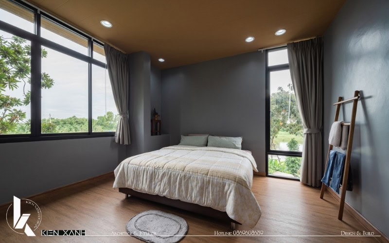 Phòng ngủ tối giản, thư giãn