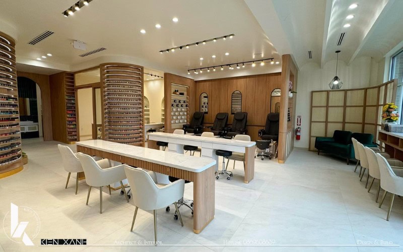 Phong cách thiết kế hiện đại, tạo cảm giác thư giãn tuyệt đối cho khách hàng 