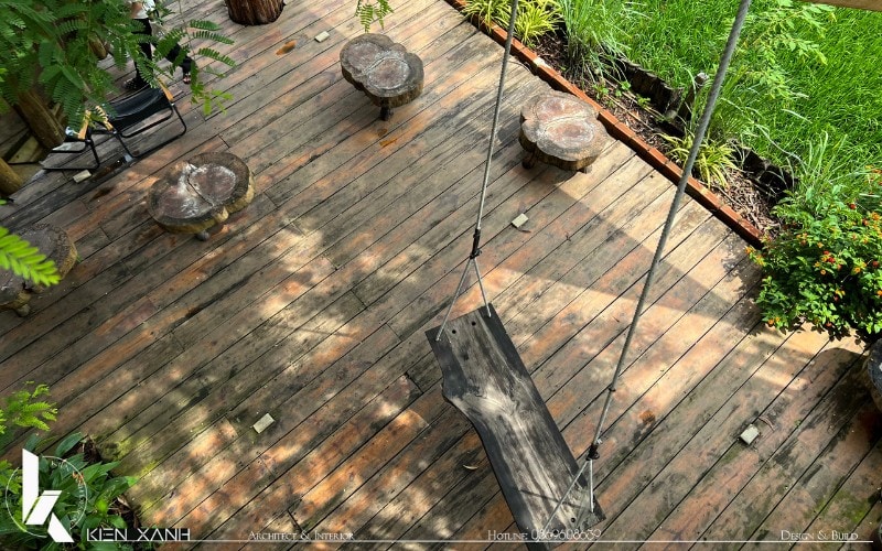 Không gian mộc mạc an yên tại Lúa Cafe