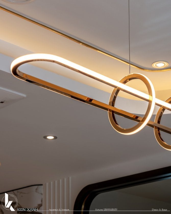 Sự tinh giản trong cách bố trí nội thất mang đến những đường nét thanh thoát. sang trọng