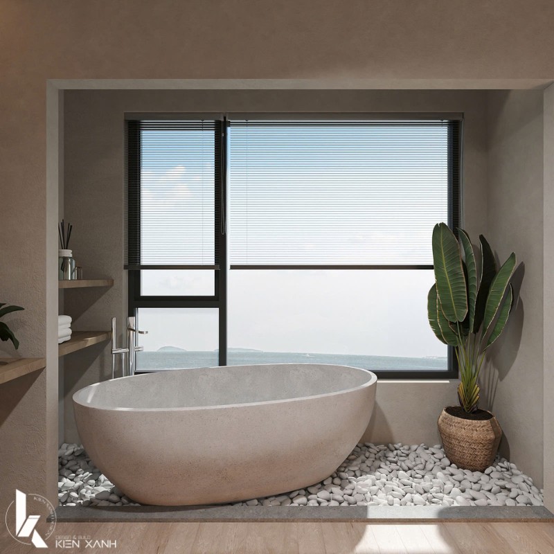 Căn phòng đón ánh sáng tự nhiên ban ngày