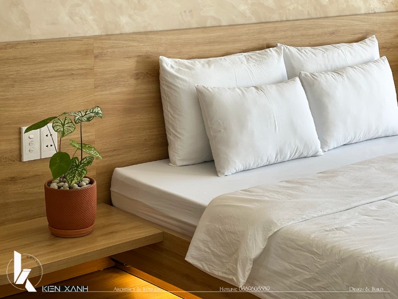 Cây xanh được bố trí trong tất cả các không gian villa