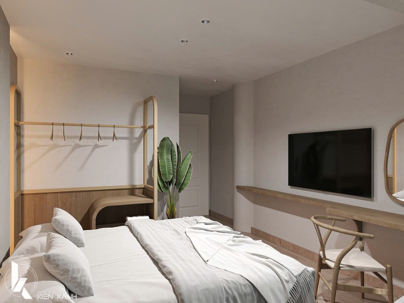 Nội thất gỗ mang lại cảm giác thư thái, ấm cúng