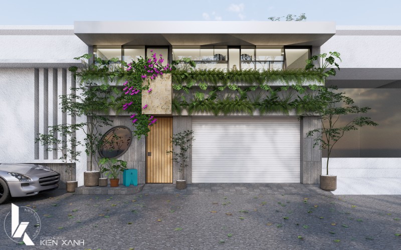 Mặt tiền căn villa