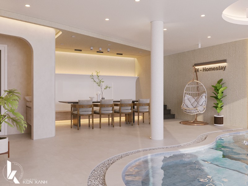 Không gian tầm hầm rộng rãi