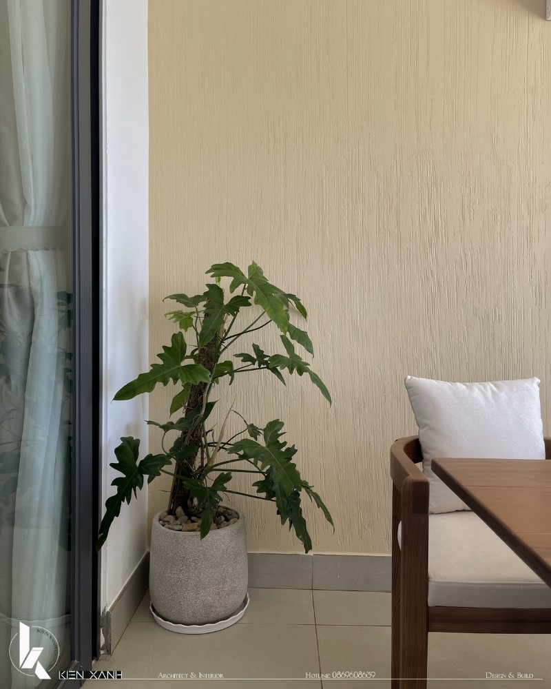 Cây xanh trang trí được bố trí khắp nơi