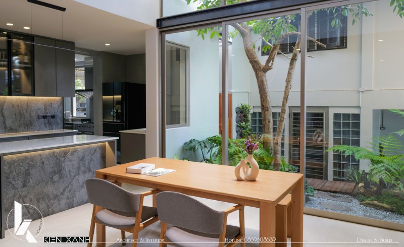 Nội thất tối giản nhưng vẩn đảm bảo tiện nghi