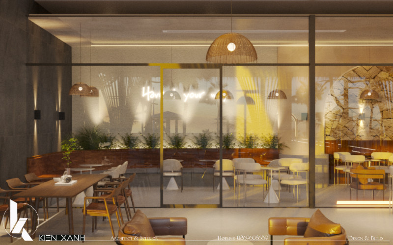 Tông màu trầm ấm thể hiện rõ phong cách Địa Trung Hải