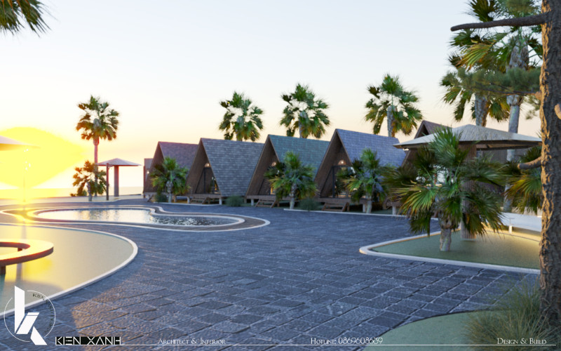 Khu bungalow riêng biệt